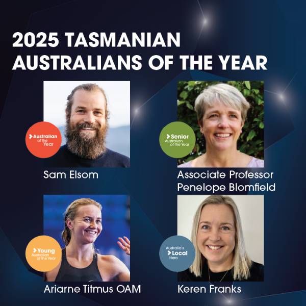 2025 Tasmanian Australian of the Yeah