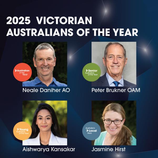 2025 VICTORIAN AUSTRALIANS OF THE YEAR