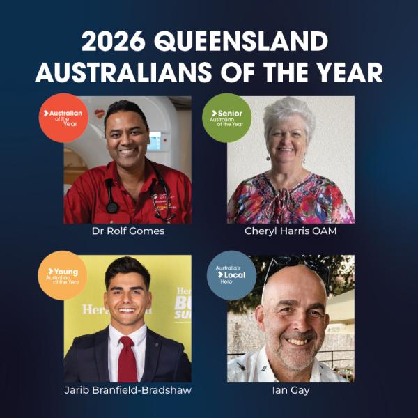 2026 QUEENSLAND AUSTRALIANS OF THE YEAR